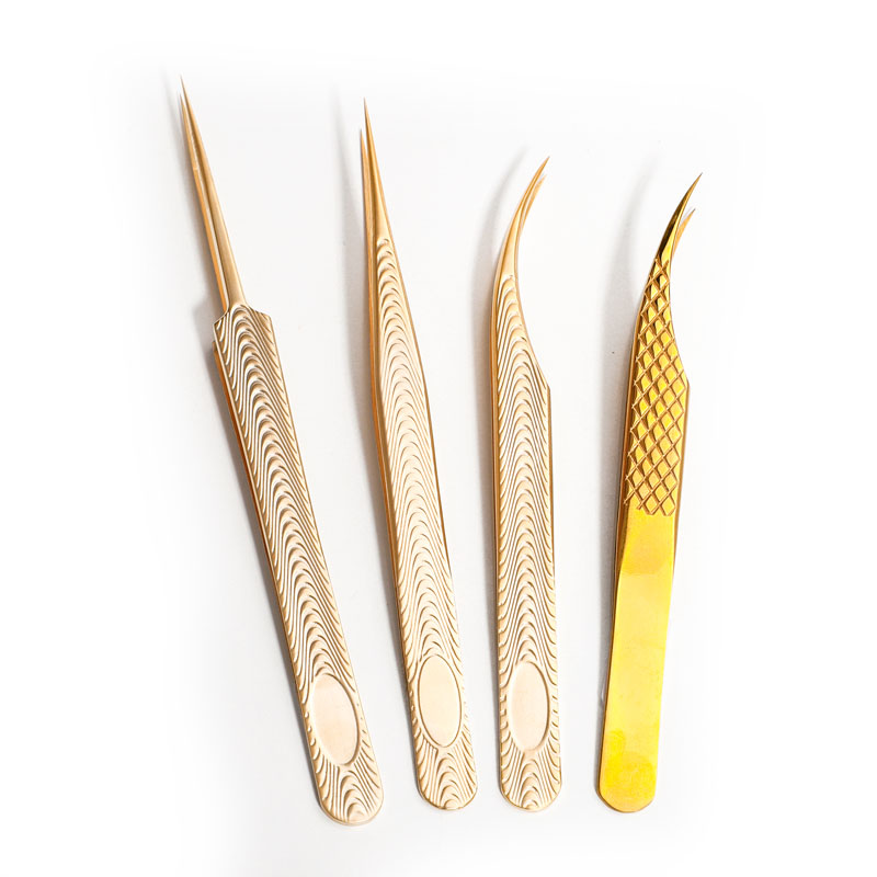 Pinzas de extensión de pestañas