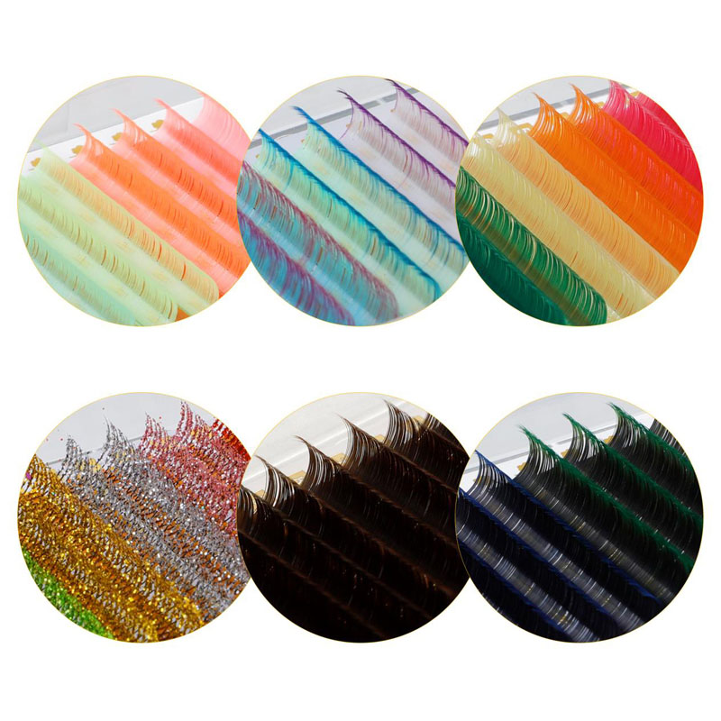 ¿Cómo pueden las extensiones de pestañas coloridas transformar tu apariencia de belleza?